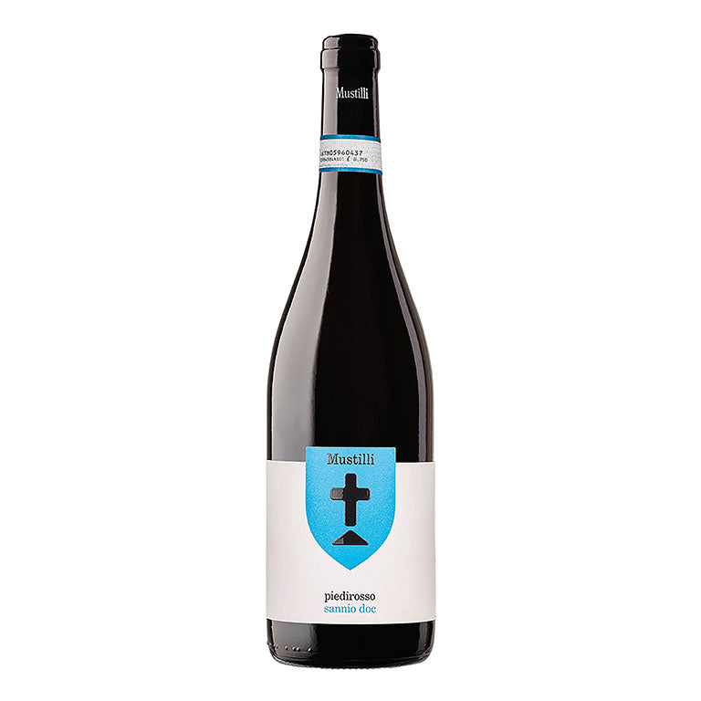VINO MUSTILLI PIEDIROSSO 2022 SANNIO DOC-75CL